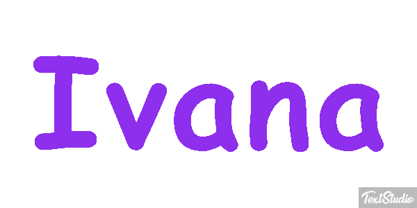 Ivana Efecto de texto