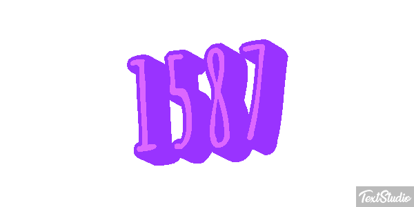 1587 Texteffekt