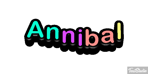 Annibal Texteffekt