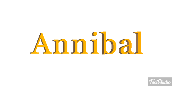 Annibal Texteffekt