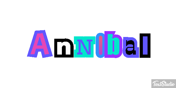 Annibal Texteffekt