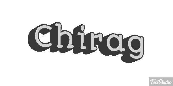 Chirag Effet de texte