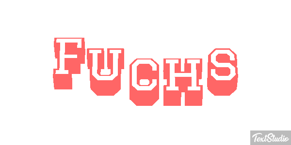 Fuchs Effetto testo