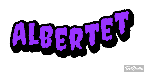 Albertet テキスト効果