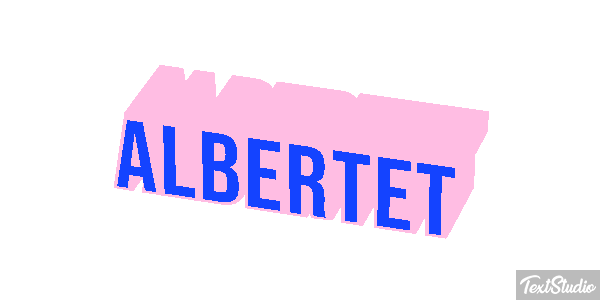 Albertet テキスト効果