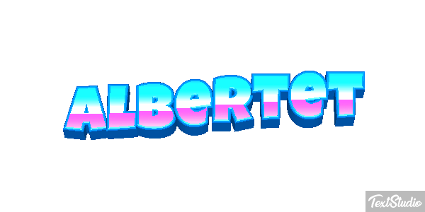 Albertet テキスト効果