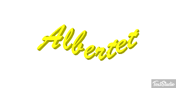 Albertet テキスト効果