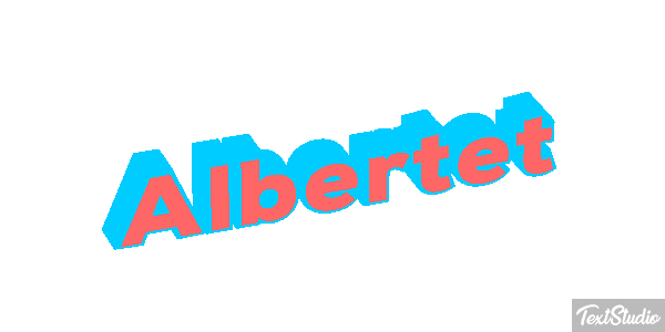 Albertet テキスト効果