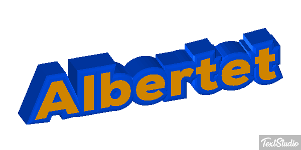 Albertet テキスト効果