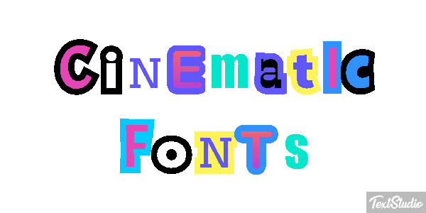 Cinematic Fonts Text effect