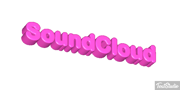 SoundCloud Text effect