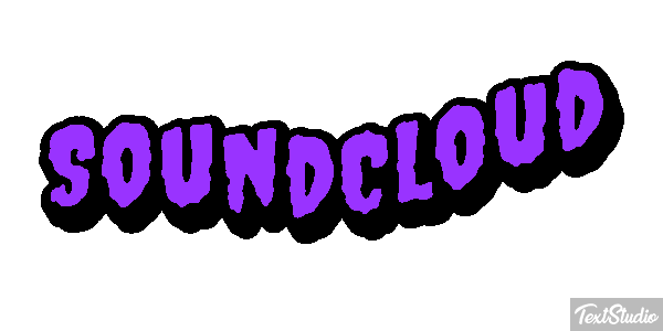 SoundCloud Text effect