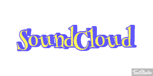 SoundCloud Text effect