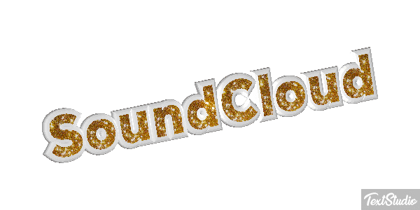 SoundCloud Text effect