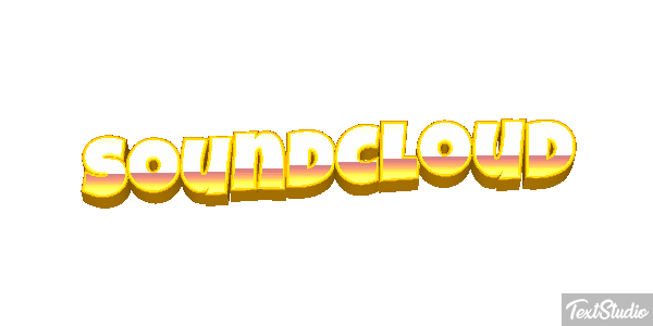 SoundCloud Text effect