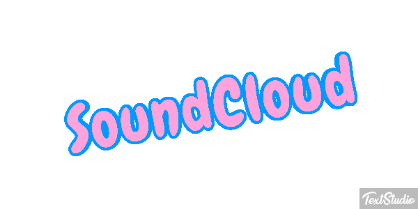 SoundCloud Text effect