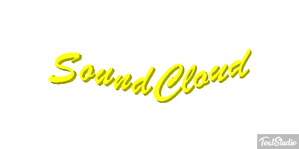 SoundCloud Text effect