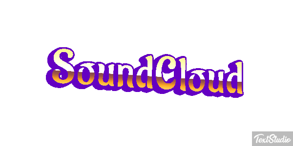 SoundCloud Text effect