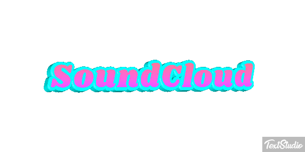 SoundCloud Text effect
