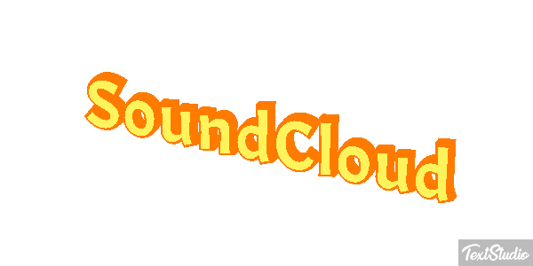 SoundCloud Text effect