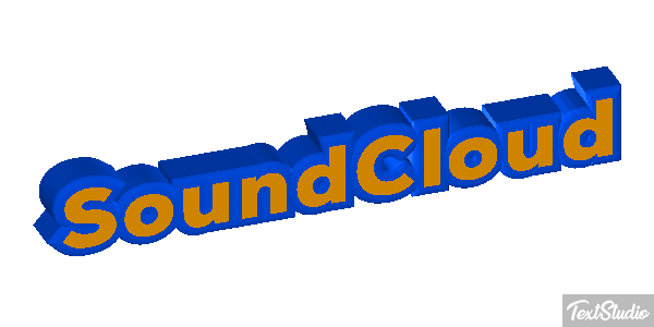 SoundCloud Text effect