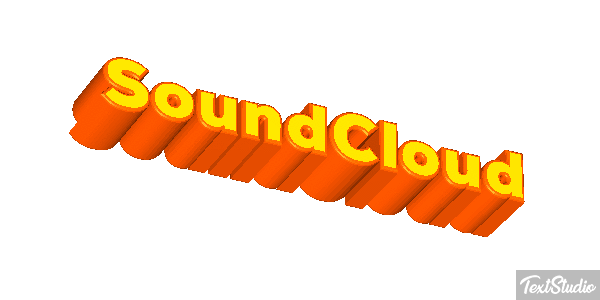 SoundCloud Text effect