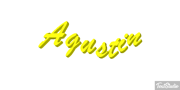 Agustin Текстовый эффект