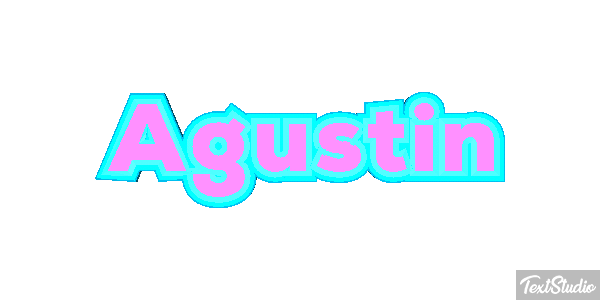 Agustin Текстовый эффект