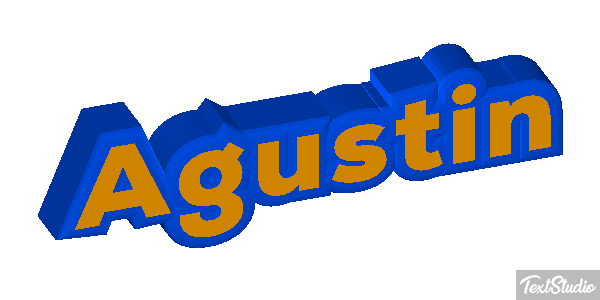 Agustin Текстовый эффект