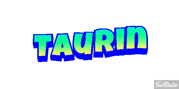 Taurin Текстовый эффект
