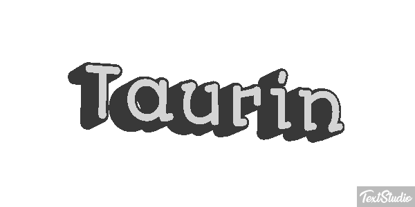 Taurin Текстовый эффект