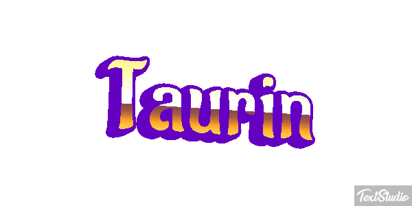 Taurin Текстовый эффект