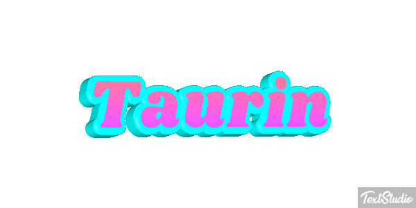 Taurin Текстовый эффект