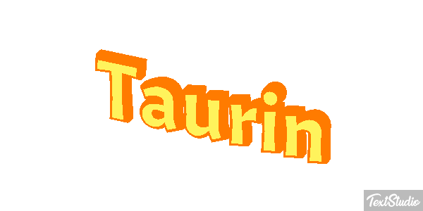 Taurin Текстовый эффект