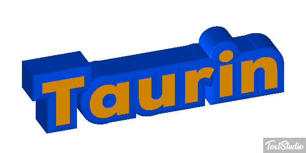 Taurin Текстовый эффект