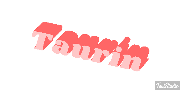 Taurin Текстовый эффект
