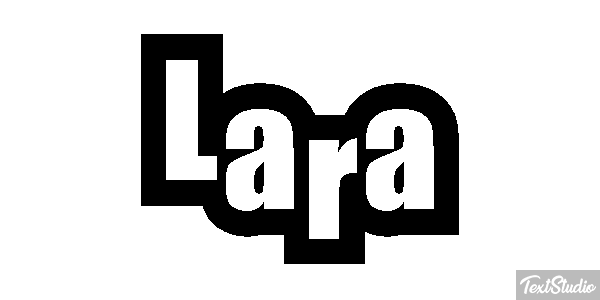 Lara Efekt tekstowy