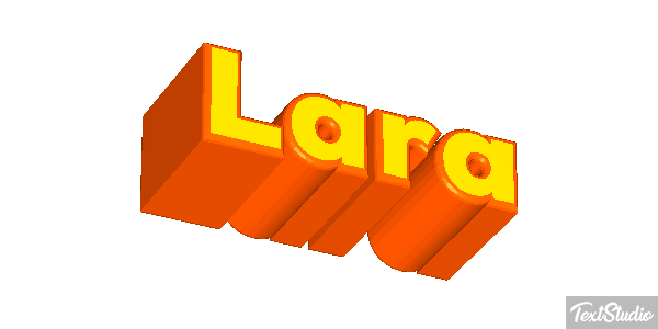 Lara Efekt tekstowy