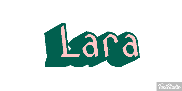 Lara Efekt tekstowy
