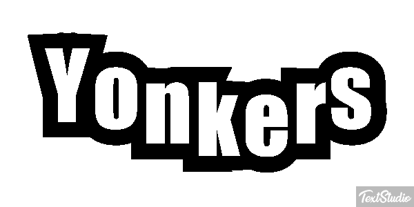 Yonkers Efecto de texto