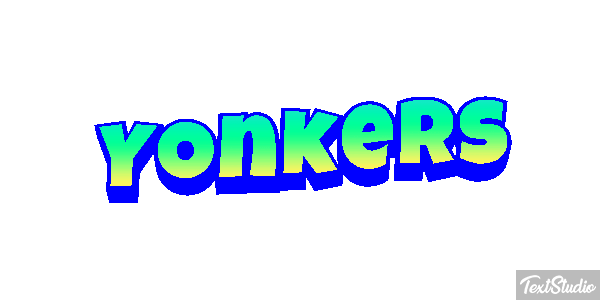 Yonkers Efecto de texto