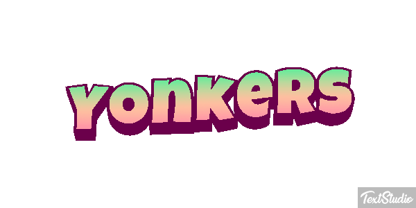 Yonkers Efecto de texto
