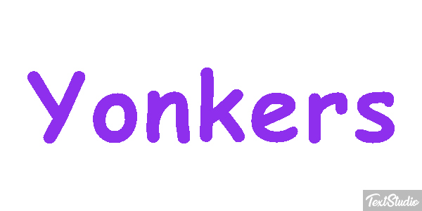 Yonkers Efecto de texto