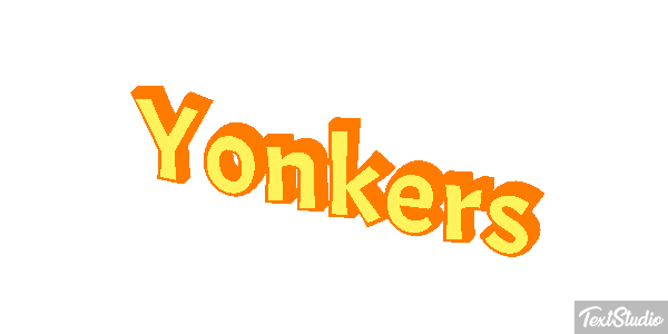 Yonkers Efecto de texto