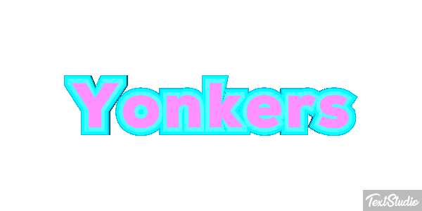 Yonkers Efecto de texto