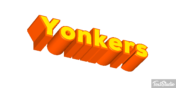 Yonkers Efecto de texto