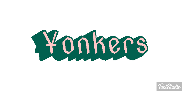 Yonkers Efecto de texto