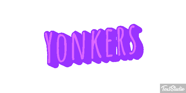Yonkers Efecto de texto