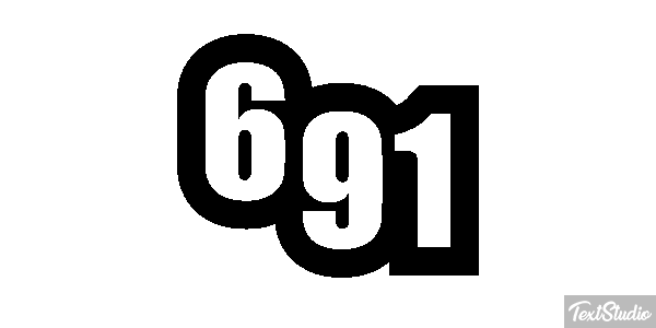 691 Text effect