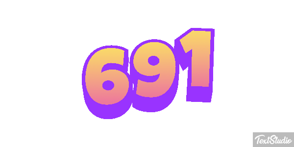 691 Text effect
